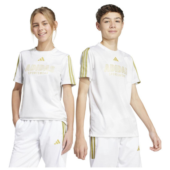 Adidas Παιδική κοντομάνικη μπλούζα House of Tiro Tee Adidas Παιδική κοντομάνικη μπλούζα House of Tiro Tee